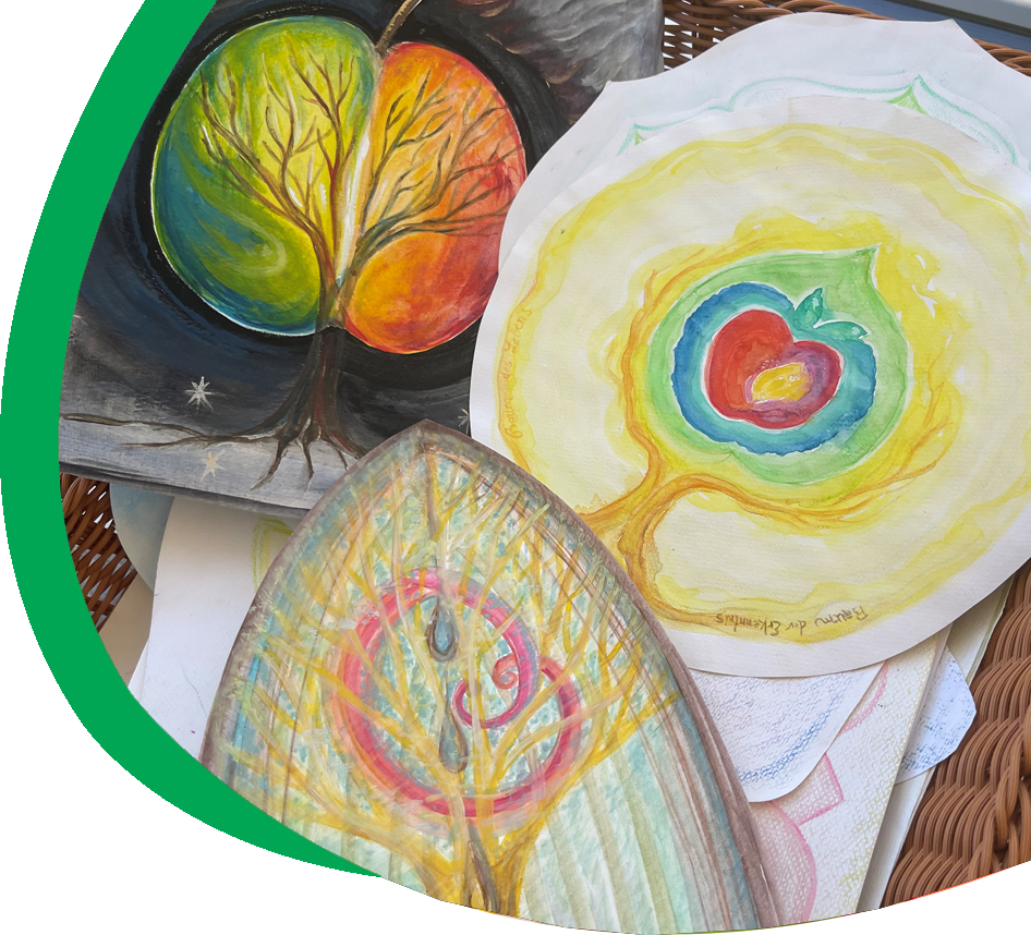 Creative artwork from Silvia’s original website
